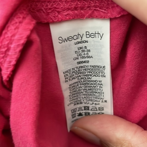 Sweaty Betty Take It Easy Drop Waist Dress in Pink Size S - Picture 6 of 12